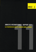 Rapport 2011, Amnistie Internationale